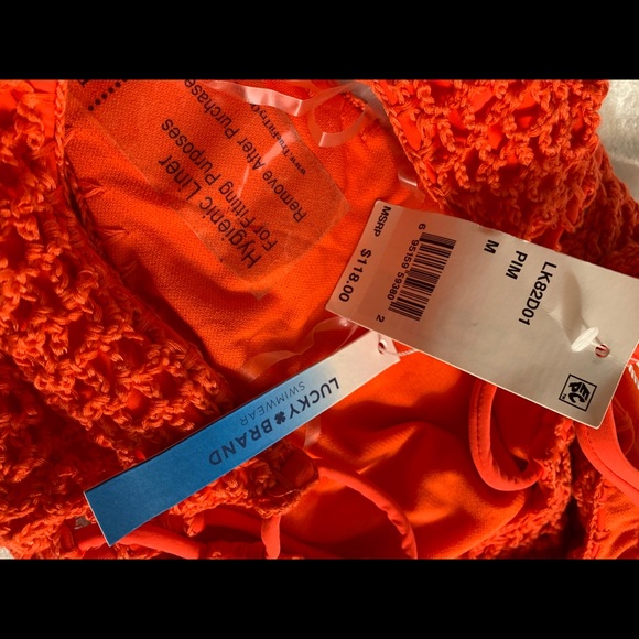 NWT lucky brand knitted swimsuit size medium - Picture 13 of 16